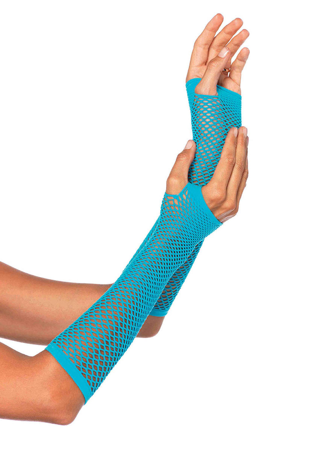 Fishnet Glove turquoise
