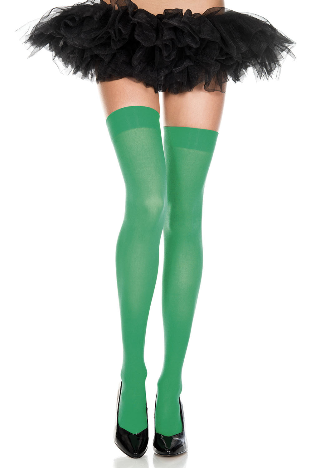 Thigh highs Kelly green