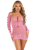 2pc little pink dress