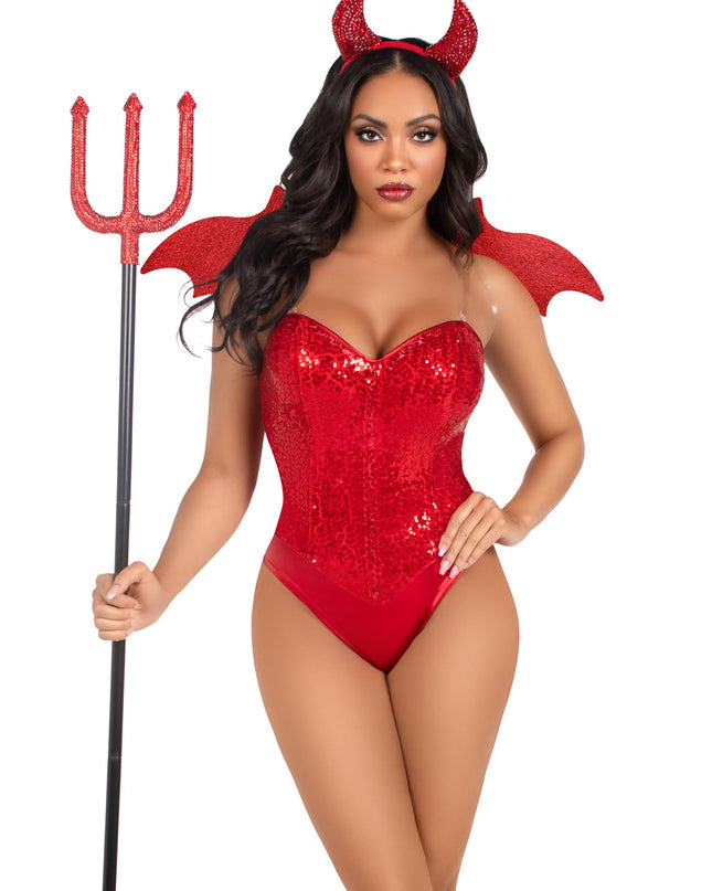 Rhinestone devil Set