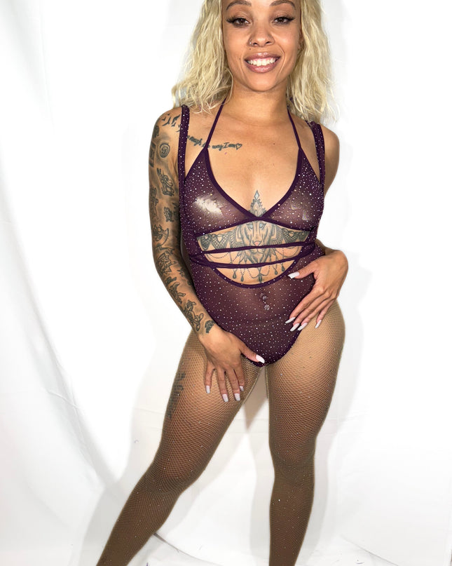 Julie Bodysuit Purple