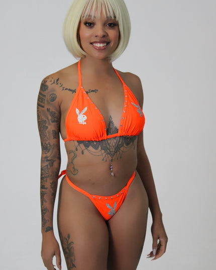 Neon Orange Bunny set