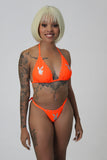 Neon Orange Bunny set