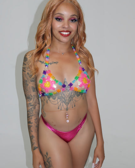 Flower Kandi bra