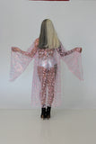 Sparkly Sequin Pink Butterfly Robe