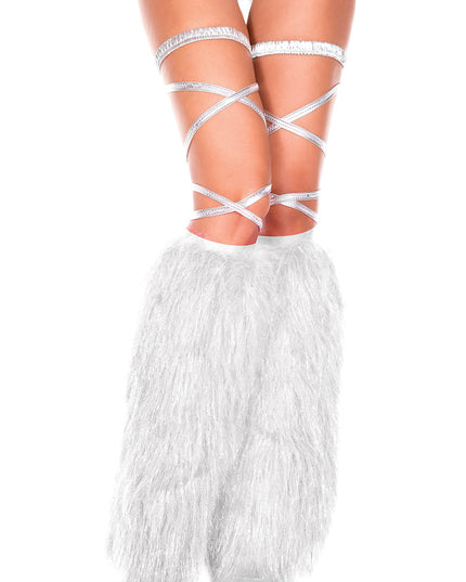 White Sparkly warmers