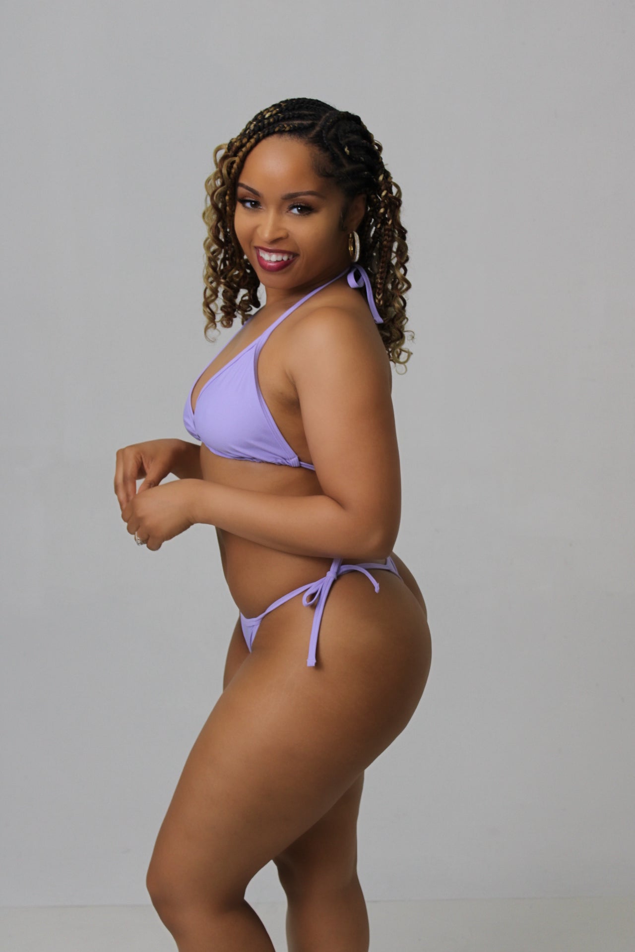 Lavender 2pc bikini set