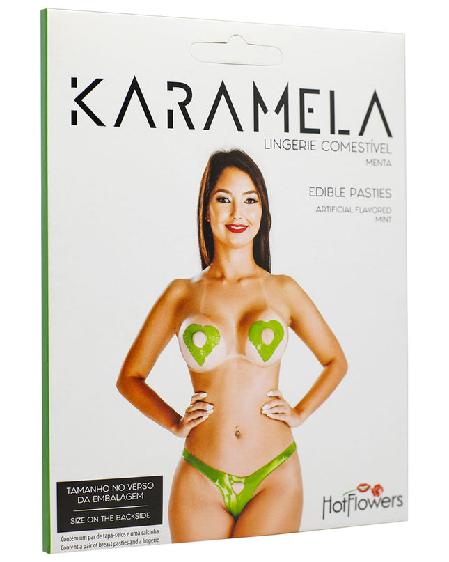 Edible lingerie mint