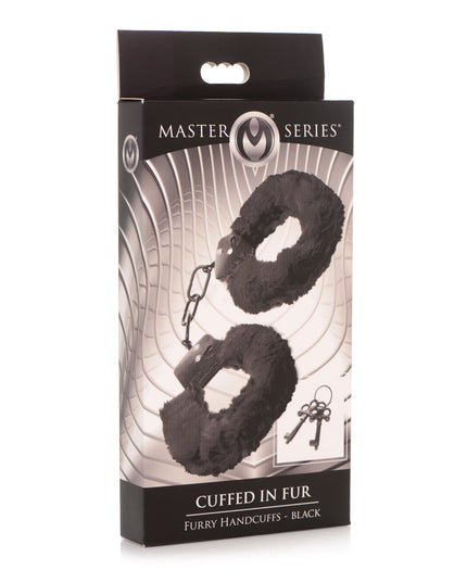Master series fluffy handcuffs