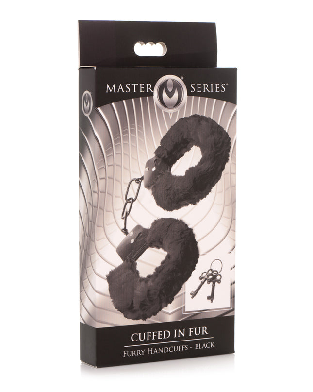 Master series fluffy handcuffs