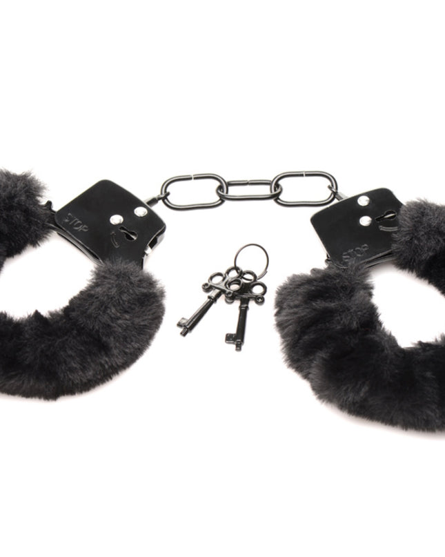 Master series fluffy handcuffs