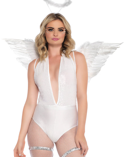 Angel wings white