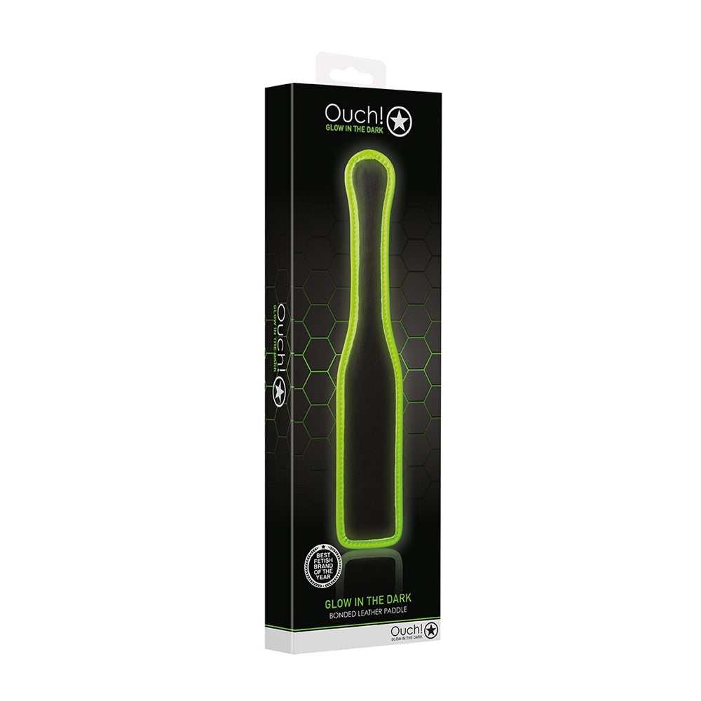 Ouch! Glow in the dark paddle