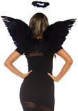 Angel wings black
