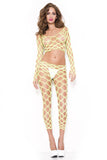 2pc fishnet set