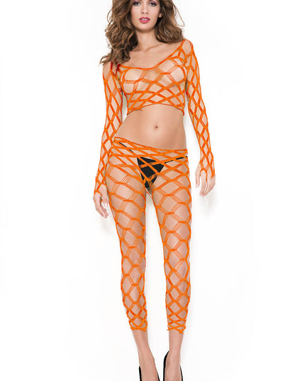 2pc fishnet set