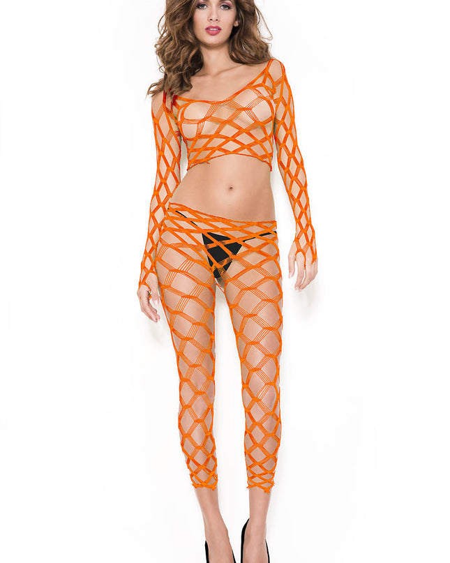 2pc fishnet set