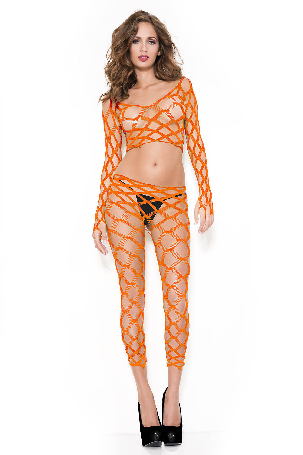2pc fishnet set
