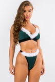 Santa Babe in green