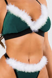 Santa Babe in green