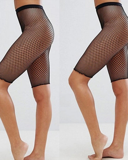 Fishnet shorts