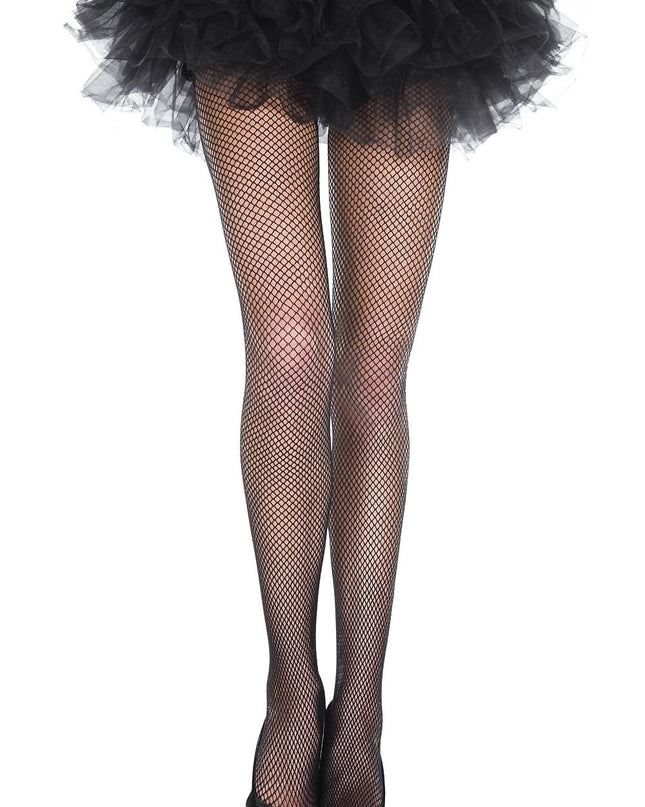 Fishnet tights small hole black