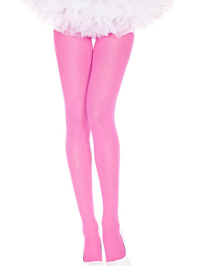 Opaque tights pink