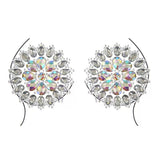 Rhinestone sunflower