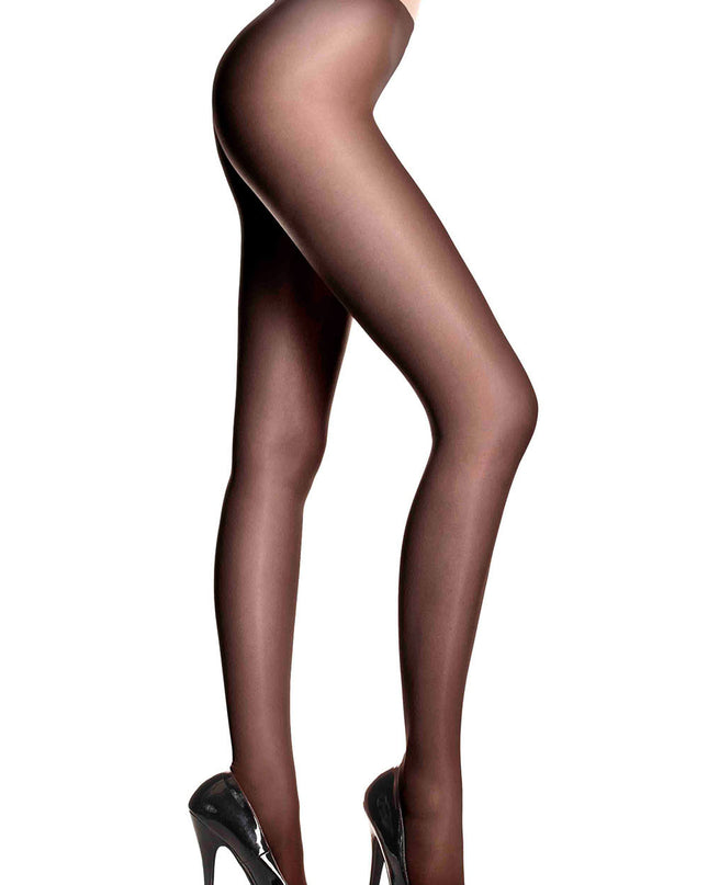 Professional tights black shiny sheer