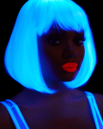 Iridescently White